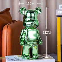 Lade das Bild in den Galerie-Viewer, Bearbrick 400% 28cm Statue Desk ornament Home Decoration Living Room Figurines Surfing Hajime Sorayama Series 4