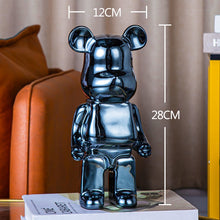 Lade das Bild in den Galerie-Viewer, Bearbrick 400% 28cm Statue Desk ornament Home Decoration Living Room Figurines Surfing Hajime Sorayama Series 4