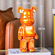 Lade das Bild in den Galerie-Viewer, Bearbrick 400% 28cm Statue Desk ornament Home Decoration Living Room Figurines Surfing Hajime Sorayama Series 4