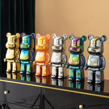 Lade das Bild in den Galerie-Viewer, Bearbrick 400% 28cm Statue Desk ornament Home Decoration Living Room Figurines Surfing Hajime Sorayama Series 4