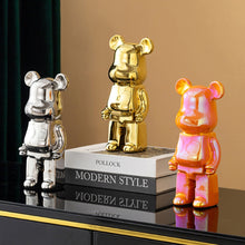 Lade das Bild in den Galerie-Viewer, Bearbrick 400% 28cm Statue Desk ornament Home Decoration Living Room Figurines Surfing Hajime Sorayama Series 4