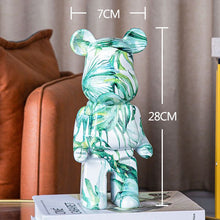 Lade das Bild in den Galerie-Viewer, Bearbrick 400% 28cm Statue Desk ornament Home Decoration Living Room Figurines Surfing Hajime Sorayama Series 4