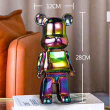 Lade das Bild in den Galerie-Viewer, Bearbrick 400% 28cm Statue Desk ornament Home Decoration Living Room Figurines Surfing Hajime Sorayama Series 4