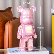 Lade das Bild in den Galerie-Viewer, Bearbrick 400% 28cm Statue Desk ornament Home Decoration Living Room Figurines Surfing Hajime Sorayama Series 4
