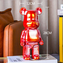 Lade das Bild in den Galerie-Viewer, Bearbrick 400% 28cm Statue Desk ornament Home Decoration Living Room Figurines Surfing Hajime Sorayama Series 4