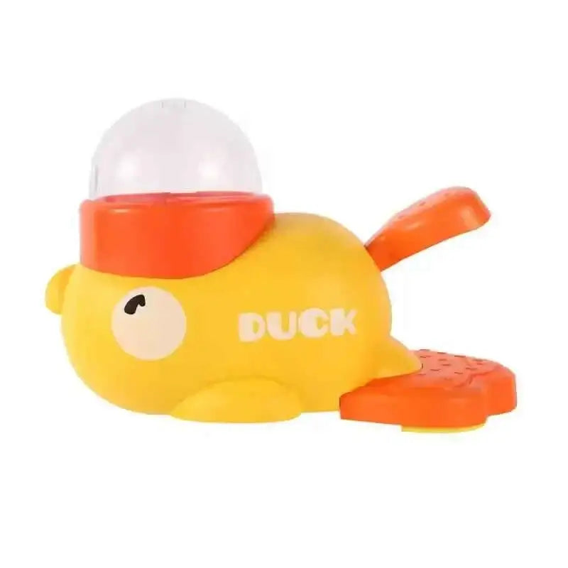 Little Yellow Duck Automatic Pet Feeder – Interactive Food Dispensing Toy & Training Device for Cats & Dogs