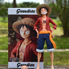 Cargar imagen en el visor de la galería, One Piece Figure Ros Luffy Monkey D Luffy Classic Smiley Collectible Figurine Box Set 27CM Big Size
