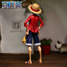 Cargar imagen en el visor de la galería, One Piece Figure Ros Luffy Monkey D Luffy Classic Smiley Collectible Figurine Box Set 27CM Big Size
