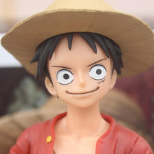 Cargar imagen en el visor de la galería, One Piece Figure Ros Luffy Monkey D Luffy Classic Smiley Collectible Figurine Box Set 27CM Big Size
