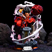 Load image into Gallery viewer, One Piece Gear 4 Luffy Figure Double Heads With Lantern Wano Collectible Figurine Box Set 26CM
