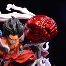 Load image into Gallery viewer, One Piece Gear 4 Luffy Figure Double Heads With Lantern Wano Collectible Figurine Box Set 26CM
