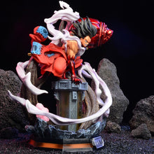 Load image into Gallery viewer, One Piece Gear 4 Luffy Figure Double Heads With Lantern Wano Collectible Figurine Box Set 26CM
